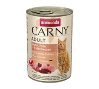 Animonda Cat Carny Adulti Cuori di pollo, tacchino e anatra 400g
