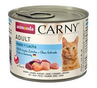 Animonda Carny Adult 6 x 200 g - Pollo & Salmone - NUOVO!