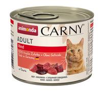 animonda Carny Adult 6 x 200 g umido gatto - Manzo