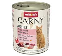 Animonda Carny Adult 6 x 800 g - Tacchino, Pollo & Gamberetti