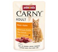 animonda Carny Adult Buste 24 x 85 g Umido per gatto - Manzo & Pollo