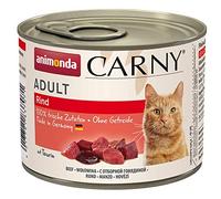 animonda Carny Adult, cibo umido per gatti, Manzo 6 x 200 g