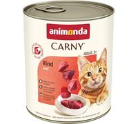 animonda Carny Adult, cibo umido per gatti, Manzo 6 x 800 g