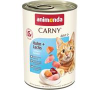 animonda Carny Adult, cibo umido per gatti, Pollo + Salmone 6 x 400 g