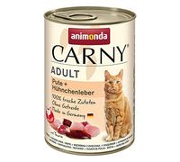 ANIMONDA Carny Adult 400 g - tacchino e fegato di pollo