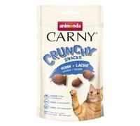 animonda Carny Adult Crunchy snack per gatti - 50 g di Pollo + Salmone