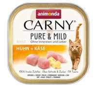 animonda Carny Adult Pure & Mild 32 x 100 g Umido per gatto - Pollo + formaggio