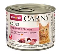 Animonda Carny Adult Tacchino, Pollo & Gamberetti 200gx6