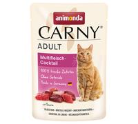 Animonda Carny Adult Buste 12 x 85 g Alimento umido per gatti - Cocktail Multicarne