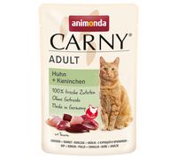 animonda Carny Adult Buste 12 x 85 g Umido per gatto - Pollo & Coniglio