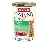 Animonda Carny Cat - Scatola Cucciolo Manzo, Pollo & Coniglio 400gx12