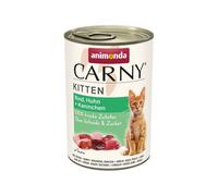 ANIMONDA Carny Kitten Beef&Chicken&Rabbit 400 g manzo, pollo e coniglio per gattini