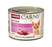 animonda Carny Kitten cibo per gatti, alimento umido per gatti fino ad 1 anno, Baby-Paté, 6 x 200 g