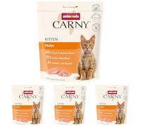 animonda Carny Kitten, Croccantini Gatto, senza zucchero e senza cereali, Pollo 350 g (Confezione da 4)