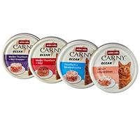 animonda Carny Ocean alimento per gatti, alimento umido per gatti, mix, 12 x 80 g