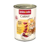 ANIMONDA Carny Senior 400 g - manzo e cuori di tacchino