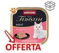 Animonda vom Feinsten Adult 32 x 100 g - Cuori di Tacchino