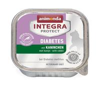 Animonda Cat Integra Protect Diabetes vaschetta, con coniglio 100 g (86689)