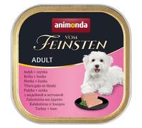 ANIMONDA Dog Vom Feinsten Adult tacchino con prosciutto 150g