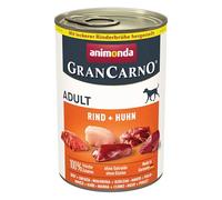 Animonda Gran Carno - Cibo per Cani, manzo + pollo, 6 x 400 g