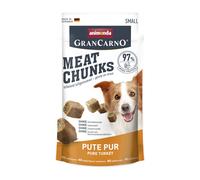 Animonda Meat Chunks Small Snack per cani - 60 g Tacchino Puro