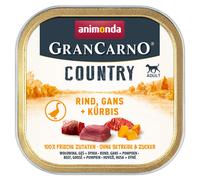 animonda GranCarno Adult Country 22 x 150 g umido per cane - Manzo, Oca & Zucca