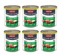 animonda GranCarno Original Adult 6 x 800 g Umido per cane - Cervo & Mela