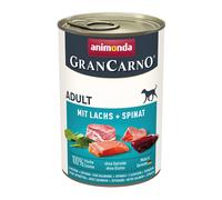 ANIMONDA GranCarno Adult gusto cane: Salmone + Spinaci 400g