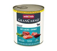 ANIMONDA GranCarno Adult Dog Salmone + Spinaci 800g