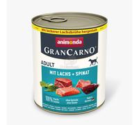 Animonda GranCarno Adult scatoletta per cani - salmone, spinaci 800 g