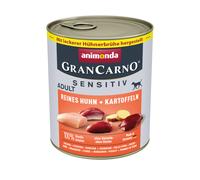 animonda GranCarno Adult Sensitive 6 x 800 g umido per cane - Pollo puro e Patate