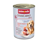 ANIMONDA GranCarno Sensitiv Pure Chicken&Rice 400 g con pollo e riso per cani adulti sensibili
