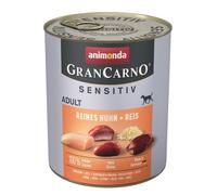 Animonda Grancarno Adulto Sensitive Pura Pollo Riso & 6 X 800g (8,31 €/ KG)