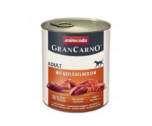 ANIMONDA GranCarno maiale con cuori di pollame 800g
