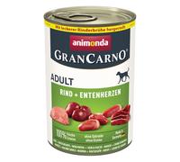 Animonda GranCarno Adult scatoletta, manzo e cuore d'anatra 400 g (82746)