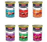 animonda GranCarno Original Adult 6 x 400 g Umido per cane - Mix 1: Varianti saporite (6 gusti)