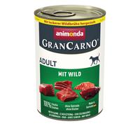 animonda GranCarno Original Adult 6 x 400 g umido per cane - Selvaggina
