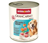 ANIMONDA GranCarno Adult Dog Salmone + Spinaci 800g