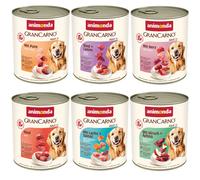 animonda GranCarno Original Adult 6 x 800 g Umido per cane - Mix 1 (6 gusti)