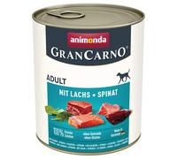 ANIMONDA GranCarno Adult Dog Salmone + Spinaci 800g