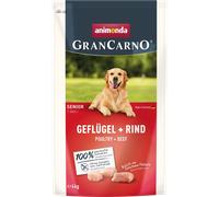animonda GranCarno Senior Pollame + Manzo Crocchette per cane - 4 kg