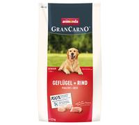 animonda GranCarno Senior Pollame + Manzo Crocchette per cane - 12 kg
