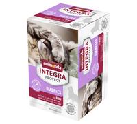 animonda Integra Protect Adult Diabetes Vaschetta umido per gatto - 6 x 100 g Manzo