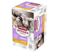 animonda Integra Protect Adult Diabetes Vaschetta umido per gatto - Set %: 24 x 100 g Pollame