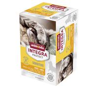 animonda Integra Protect Adult Sensitive Vaschetta umido per gatto - 6 x 100 g Tacchino & Riso