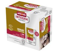 animonda Integra Protect Adult Urinary Struvite 8 x 85 g umido per gatto - con Manzo