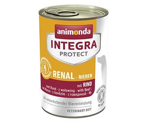 animonda Integra Protect cibo dietetico per cani, alimento umido in caso di insufficienza renale cronica, con manzo 6 x 400 g