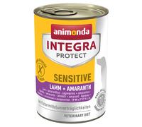animonda Integra Protect Sensitive Lattina Alimento umido per cani - 6 x 400 g Agnello & Amaranto