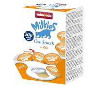 animonda Milkies Power, latte per gatti porzionato, Harmony, 4 x 20 capsule da 15 g