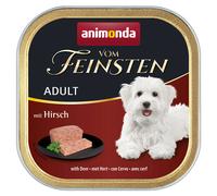 animonda Vom Feinsten 24 x 150 g Alimento umido per cani - Adult Senza Cereali: Cervo